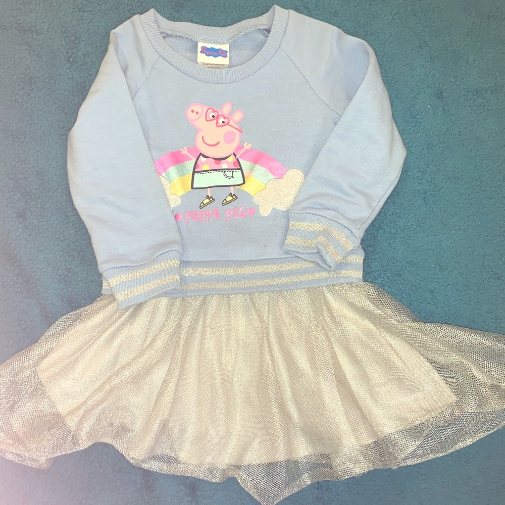 Peppa Pig sweatshirt/tutu dress
